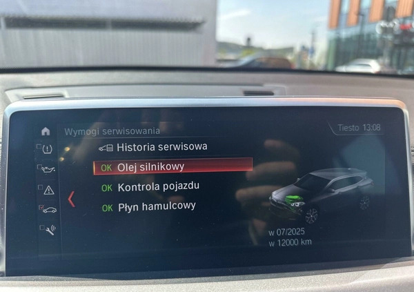 BMW X2 cena 104900 przebieg: 46363, rok produkcji 2020 z Gdańsk małe 254